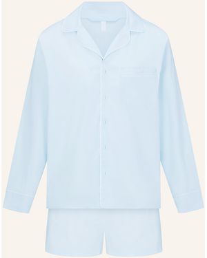 Skims Shorty-Schlafanzug COTTON POPLIN SLEEP - Blau