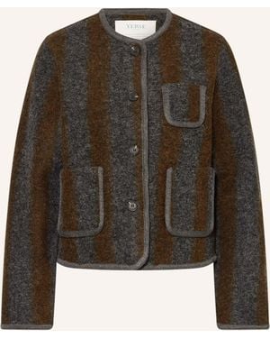 Yerse Strickjacke GRAZ - Braun