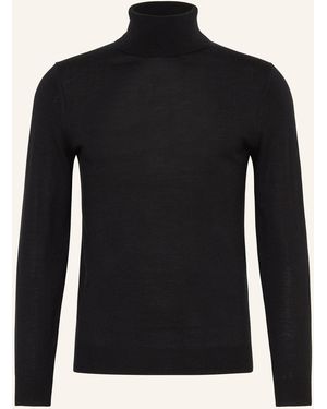 Reiss Rollkragenpullover CAINE aus Merinowolle - Schwarz