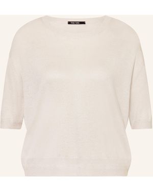 MARC AUREL Strickshirt mit Glitzergarn - Natur