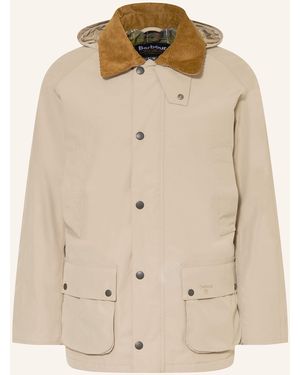 Barbour Jacke WINTER ASHBY mit abnehmbarer Kapuze - Natur