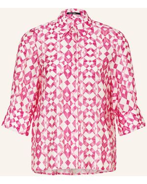 MARC AUREL Hemdbluse mit 3/4-Arm - Pink