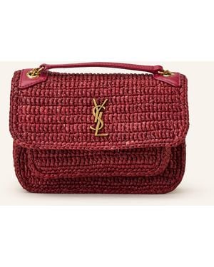 Saint Laurent Umhängetasche NIKI MINI - Rot