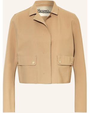 Herno Cropped-Blazer - Natur