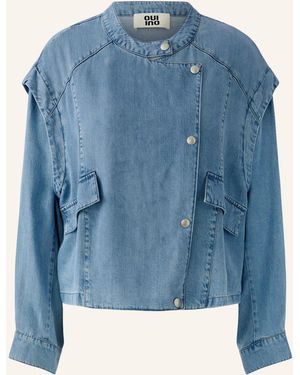 Ouí Jacke in Jeansoptik - Blau