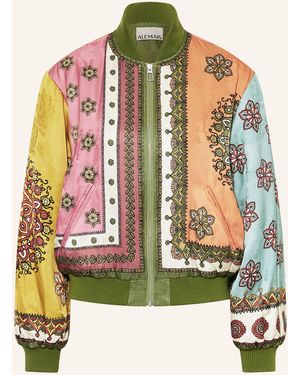 ALÉMAIS Satinblouson CONTINA - Mehrfarbig