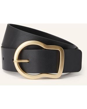Dorothee Schumacher Ledergürtel BOLD STATEMENTS - Schwarz