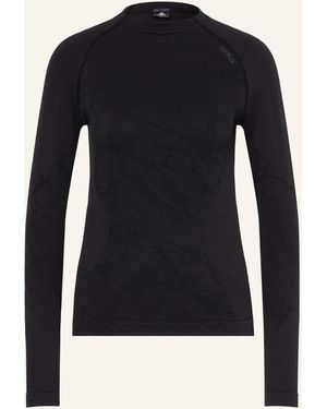 Odlo Funktionsshirt PERFORMANCE WARM BLACKCOMB - Blau