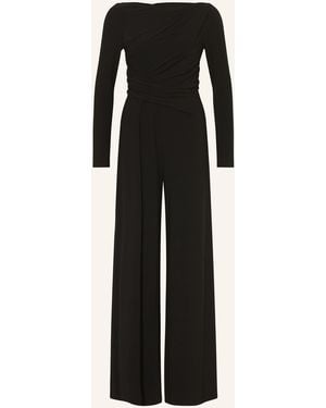 Talbot Runhof Jersey-Jumpsuit - Schwarz