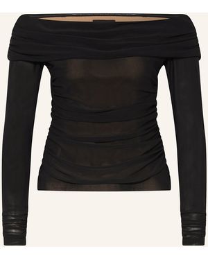 Cph Muse Off-Shoulder-Bluse CMMAJSE - Schwarz