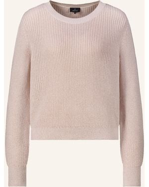 Monari Pullover mit Glitzergarn - Natur