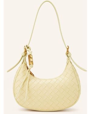 SEIDENFELT Schultertasche KINNA - Natur