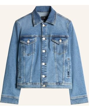 7 For All Mankind ADI Jacket - Blau