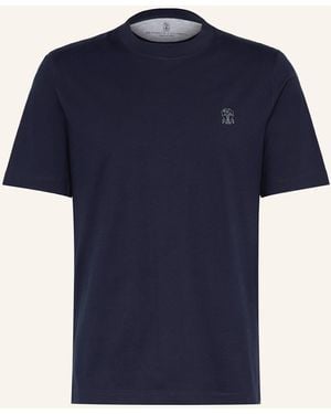 Brunello Cucinelli T-Shirt - Blau