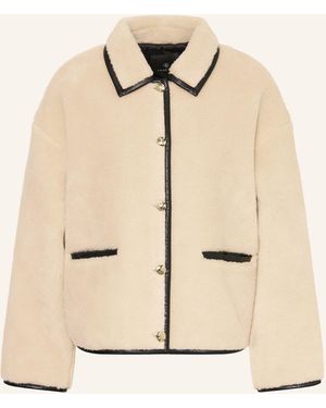 Anine Bing Teddyfell-Jacke CAMDEN - Natur