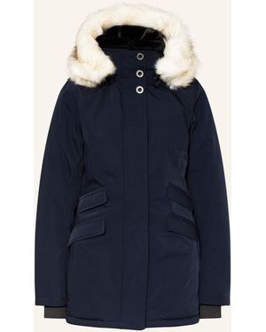 Wellensteyn Jacke ENTERPRISE mit abnehmbarem Kunstfell - Blau