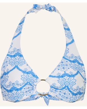 Melissa Odabash Bügel-Bikini-Top BRUSSELS - Blau