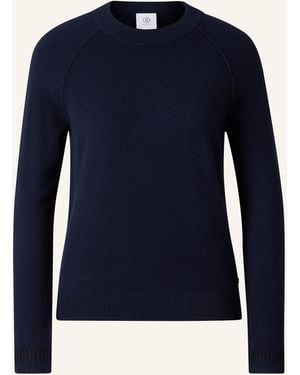Bogner Schurwoll-Kaschmir-Pullover Vanessa - Blau