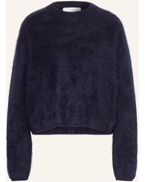 Soft Goat Cashmere-Pullover - Blau
