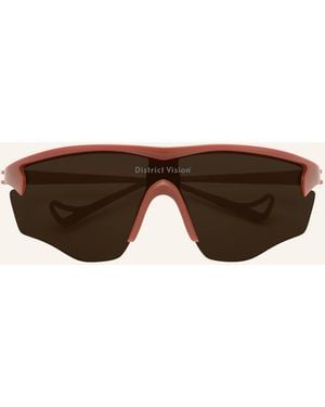 District Vision Multisportbrille JUNYA RACER - Braun