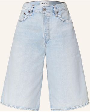 Agolde Jeans-Bemudas RAMONA - Blau