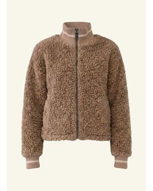 NO.1 Como Teddyfell-Jacke POPPI - Braun