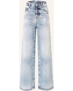 DSquared² Wide Leg Jeans - Blau
