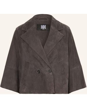 Riani Lederjacke - Grau