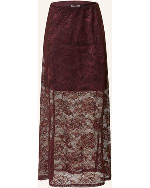 Gestuz Spitzenrock GZLEALA - Lila