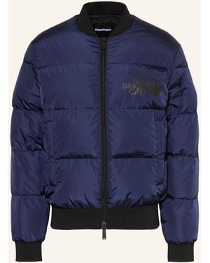 DSquared² Daunenjacke EASY PUFFER - Blau