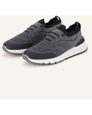 Brunello Cucinelli Sneaker - Blau
