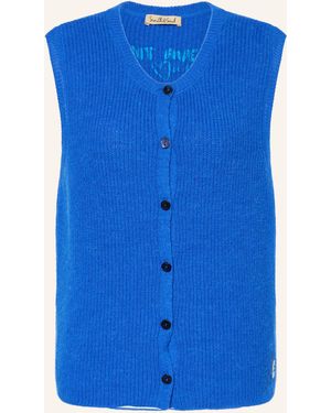 Smith & Soul Strickweste - Blau