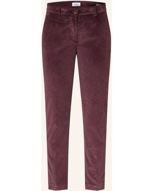 Mason's Marlenehose NEW YORK aus Cord - Lila