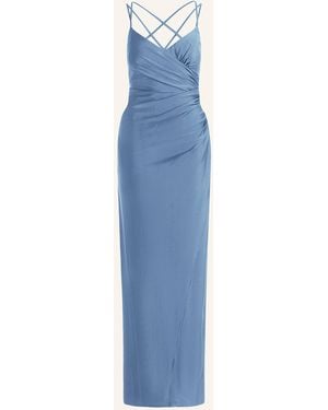 SUDDENLY Princess Abendkleid aus Satin - Blau