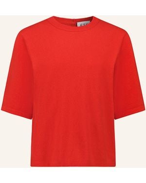FTC Cashmere Strickshirt aus Cashmere - Rot