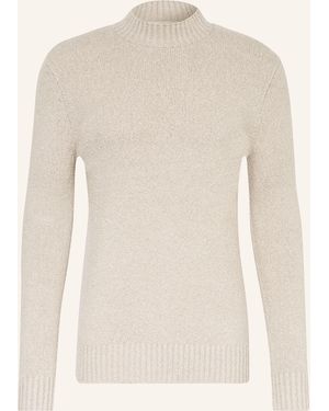 DRYKORN Bouclé-Pullover ZAYN - Weiß