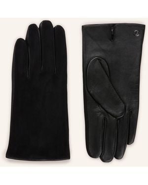 KESSLER Lederhandschuhe - Schwarz