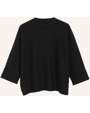 Comma, Pullover mit 3/4-Arm - Schwarz