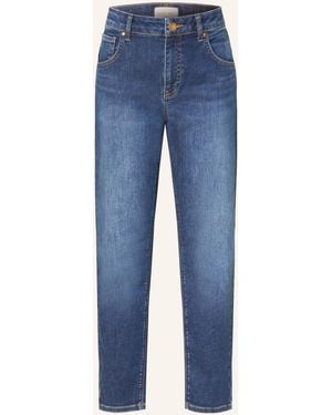 Seductive Cropped Jeans CAREN - Blau