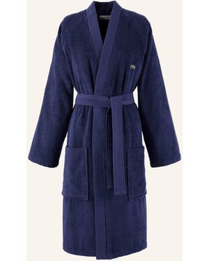 Lacoste Bademantel LDEFILE - Blau