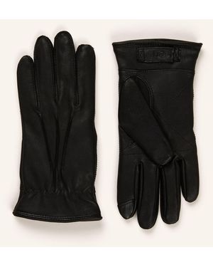 UGG Lederhandschuhe 3 POINT - Schwarz