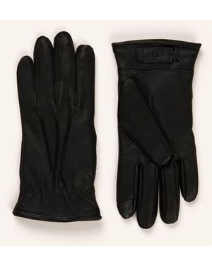 UGG Lederhandschuhe 3 POINT - Schwarz