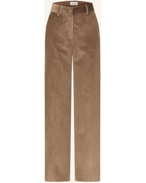 Weekend by Maxmara Marlenehose TANIA aus Cord - Natur