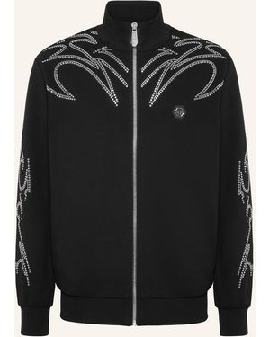 Philipp Plein Tracksuit Jacket Texas Studs - Schwarz