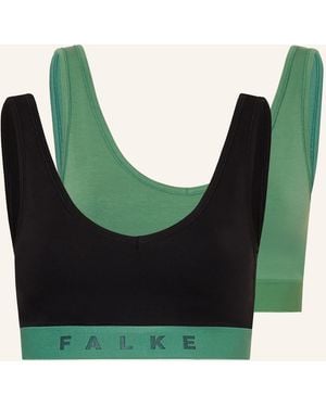 FALKE 2er-Pack Bustier DAILY COMFORT - Grün