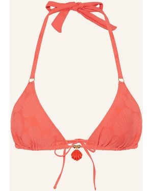 watercult Triangel-Bikini-Top COASTAL DAYDREAM - Rot