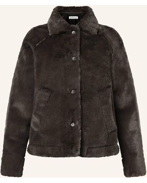 Bellasor Kunstfell-Jacke JELA - Schwarz