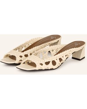 Giuseppe Zanotti Mules PANIER MARTIN - Natur