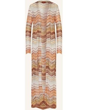 Missoni Strickhülle mit Glitzergarn und Pailletten - Natur