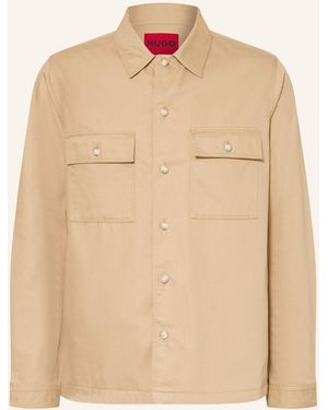 HUGO Overshirt EPOLDO - Natur